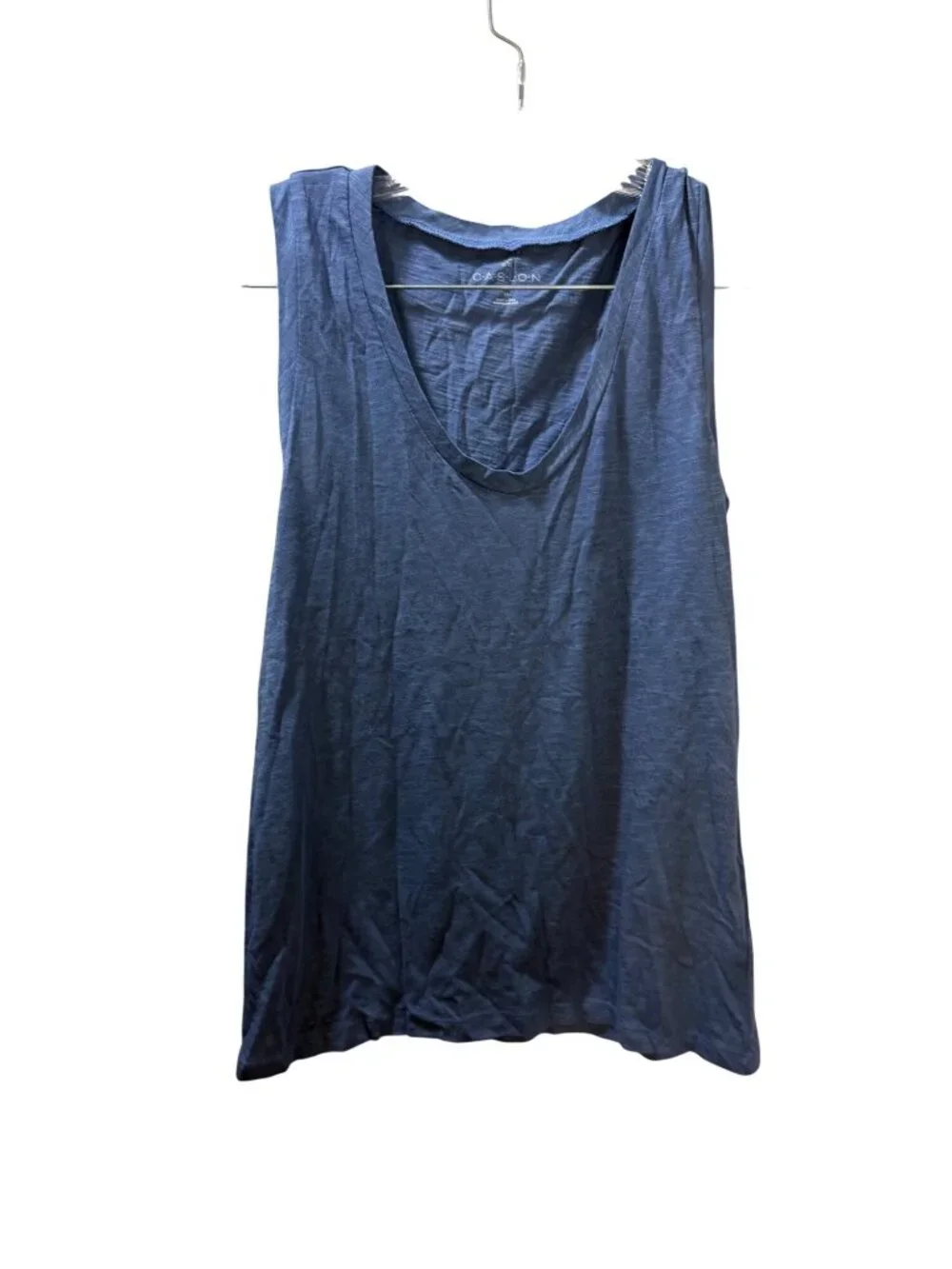 Caslon Womens Sleeveless Blue Tank Top XS Lightweight Casual Wear